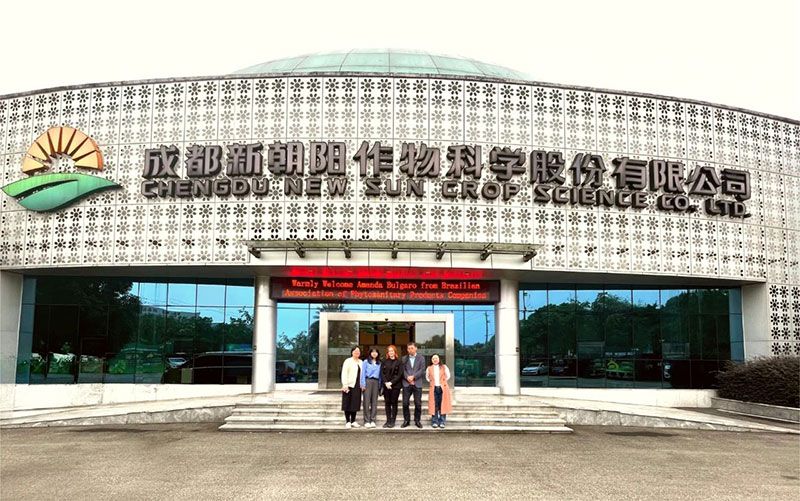 巴西國(guó)家植物保護(hù)產(chǎn)品協(xié)會(huì)專家訪問新朝陽(yáng)，共探生物農(nóng)業(yè)合作新機(jī)遇